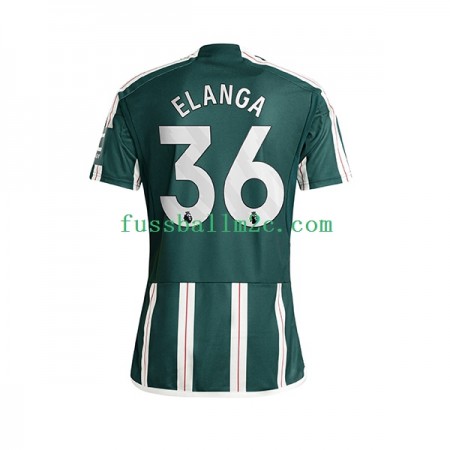 Fußballtrikots Manchester United Anthony Elanga 36 Auswärts Trikotsatz 2023-2024 Fußballtrikots Manchester United Anthony Elanga 36 Auswärts Trikotsatz 2023-2024